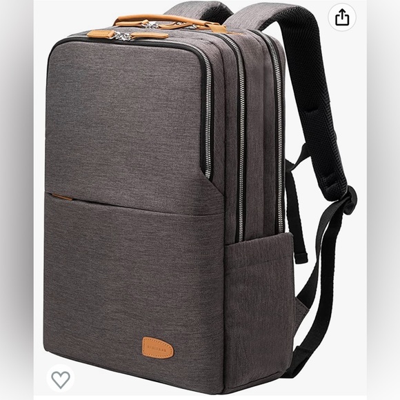 NWT Nobleman Backpack Bag, Grey - Picture 1 of 5